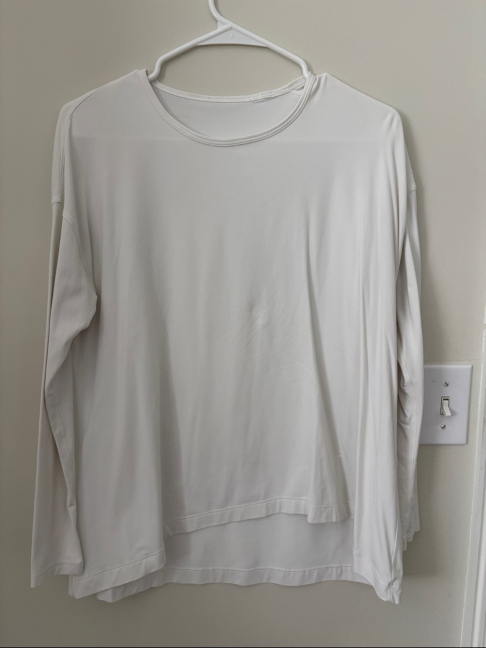 lululemon athletica Cream Long-Sleeve Relaxed Tee